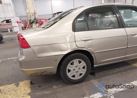 2003 Honda Civic Lx z USA, uszkodzony, nr VIN JHMES16553S003671